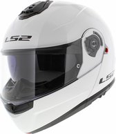 LS2 FF908 STROBE II GLOSS WHITE-06 L - Maat L - Helm