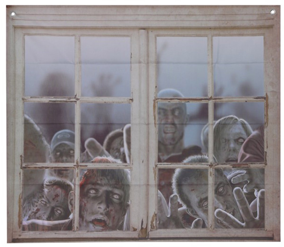 ESPA - Zombie raamdecoratie 80 x 90 cm