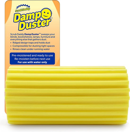 Scrub Daddy Damp Duster, Magical Sponge for  
