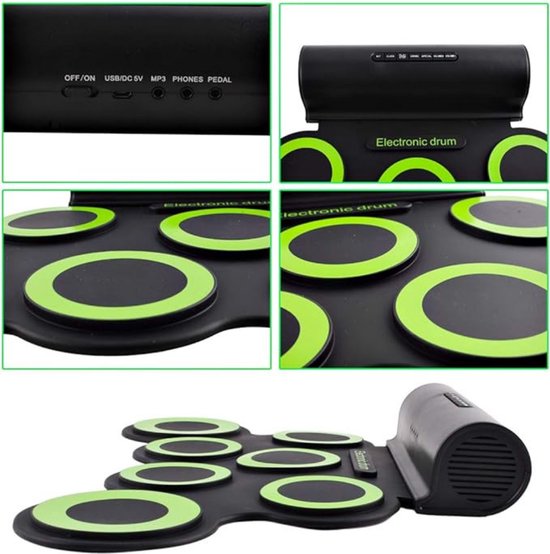 KAT Percussion KT-100 E-drum drum keepdrum hoofdtelefoon