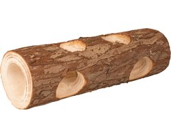 Duvo+ Houten Boomstronk Knaagdierenspeeltje Medium