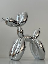 Balloon Dog XXL - 30 CM - Ballon Dog - Replica Jeff Koons - XL - Argent - Design - Pop Art - Argent
