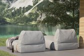 Pouf Nomad Daybed Gris cendre4SO