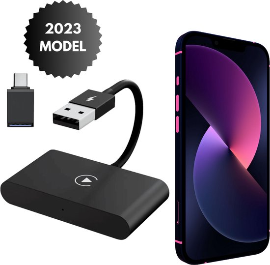 Zybra Premium Carplay Dongle Draadloos Apple Carplay Carlinkit