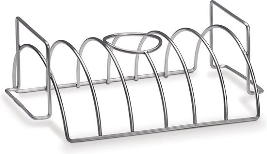 RVS sparerib- en braadstukhouder van rvs — afbeelding 5