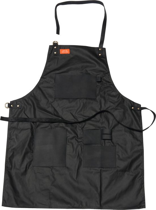 Tablier barbecue toile waxée Alaskan Maker 547 - Tobacco | Raviday Barbecue