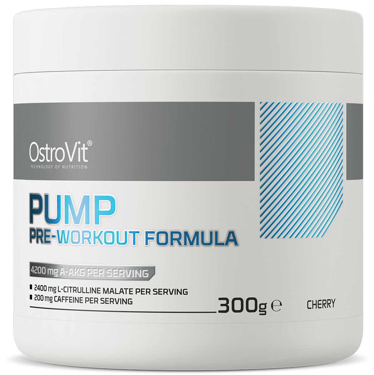 Goedkoopste Pre-Workout - Pump Pre Workout - 300g - OstroVit - 300 g - Kers