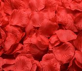 Rozen Blaadjes 1000 stuks - Rode roos Bladeren - Rozenblaadjes - Romantisch - Liefde - valentijn - valentijnsdag - voor binnen en buiten - cadeau voor hem - cadeau voor haar - cadeau voor vrouw - cadeau voor man - valentijnsdag cadeau