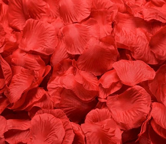 Rozen Blaadjes 1000 stuks -rood