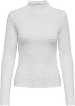 ONLY ONLGERDA L/S MOCK NECK TOP JRS Dames Top - Maat S