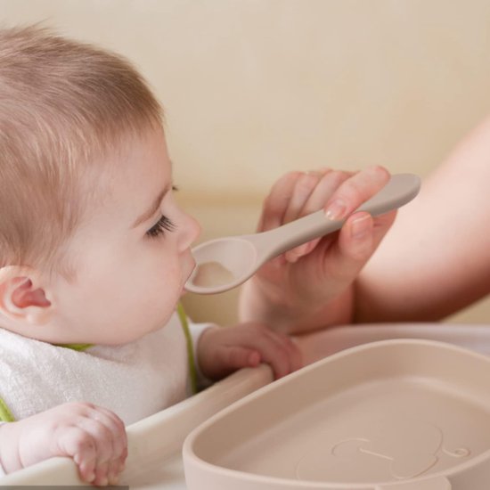 Assiette bébé Vaisselle pour enfant avec ventouse Assiette enfant Bol  Bavoir Kom