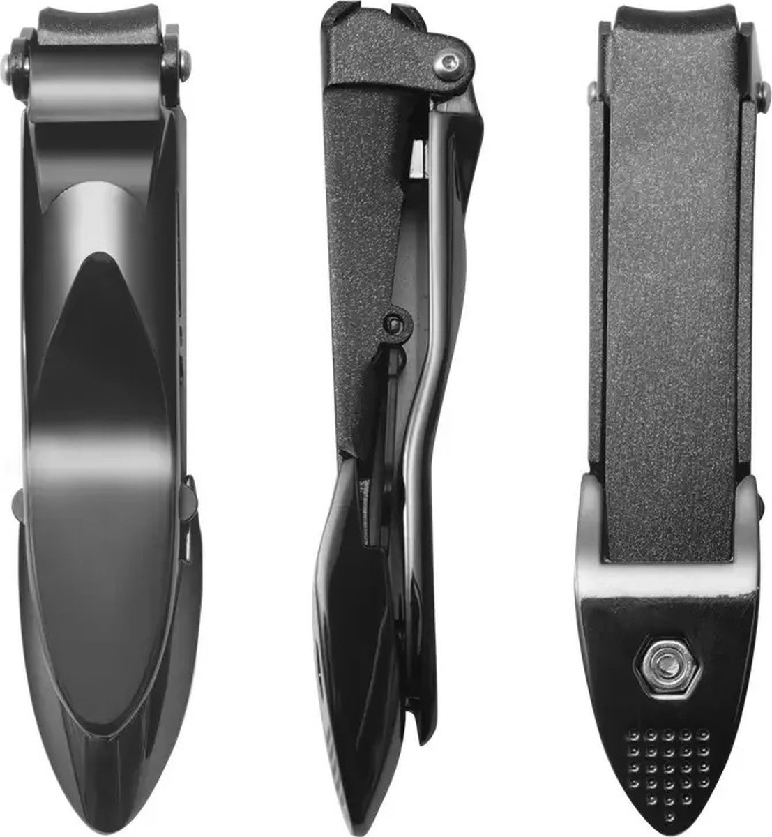 Fritzline Luxe Nagelknipper met Opvangbakje en Nagelvijl - nagelknip set - kalknagel - teennagelknipper dikke nagels - nagelknipper - nagelverzorging - nagelverzorging set