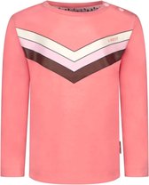 B.Nosy - Meisjes shirt - Roze - Maat 86