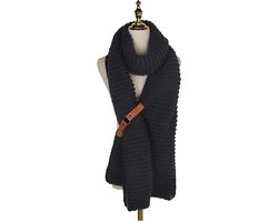 Zwarte Iceland sjaal | winter accessoire | modetrend | mix&match | imdutch |