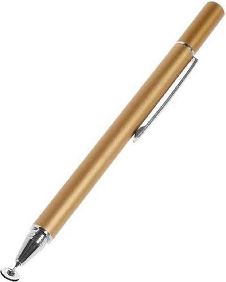 Stylus Pen Universeel I Precision Disc Capacitief I Goud