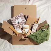 Duurzame giftbox large (t.w.v. €108,95) - giftbox - cadeaupakket - relatiegeschenk - kerstpakket - duurzaam - duurzaam leven - duurzame producten - duurzaam cadeau geschenkpakket - duurzaam cadeau vrouw - duurzaam cadeau man - duurzame verzorging