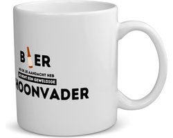 Akyol - bier, nu ik je aandacht heb je bent een geweldige schoonvader koffiemok - theemok - Papa - schoonvader - vader cadeautjes - vaderdag - verjaardagscadeau - verjaardag - cadeau - geschenk - kado - gift - vader artikelen - 350 ML inhoud