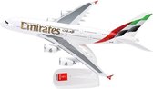 Schaalmodel vliegtuig Emirates (new colours) Airbus A380-800 schaal 1:250 lengte 29cm