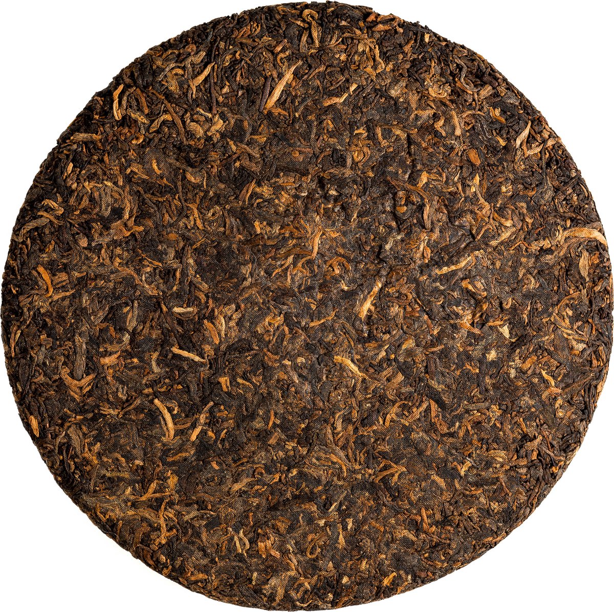 Shou Pu-Erh Thee Taart Geperst - Gefermenteerde Pu Er Rode Thee - Ripend Puh Er - Puer Thee