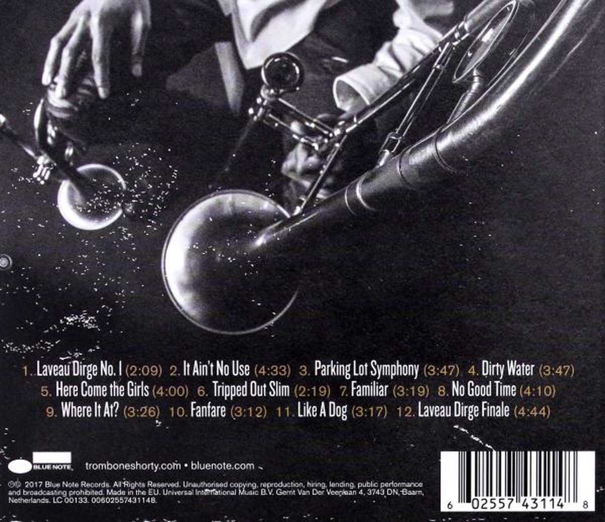 Parking Lot Symphony, Trombone Shorty Muziek bol