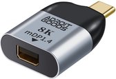 AdroitGoods Usb-C Naar Mini Displayport Adapter - Full HD@60Hz - Compact