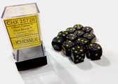 Chessex Urban Camo Gespikkeld D6 16mm Dobbelsteen Set (12 stuks)