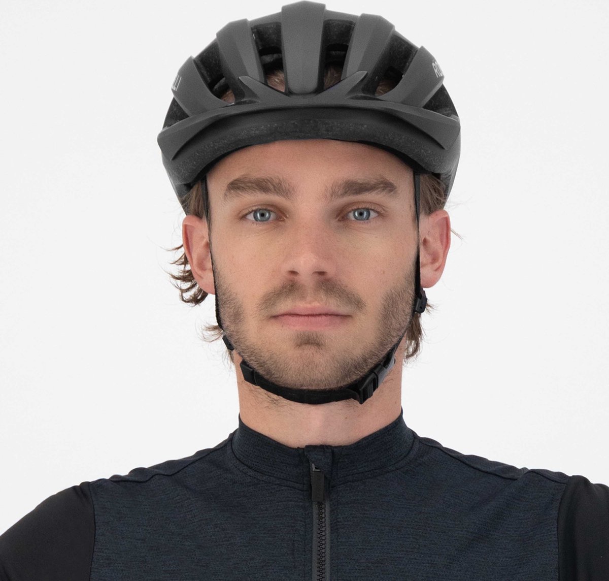 Rogelli Ferox II Fietshelm - Sporthelm - Helm Volwassenen - Zwart - Maat S/M - 54-58 cm