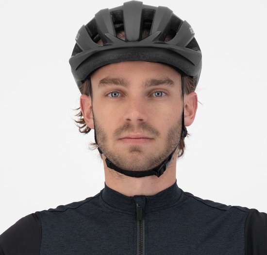 Rogelli Ferox II Fietshelm - Sporthelm - Helm Volwassenen - Zwart - Maat S/M - 54-58 cm