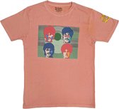 The Beatles - Yellow Submarine Magic Piano Heren T-shirt - M - Roze