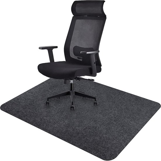 Tapis de chaise tapis de protection de sol chaise de bureau rectangulaire  lavable