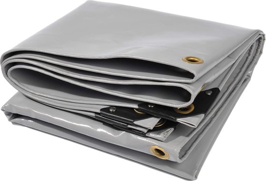 Gdmokle Transparant Waterdicht Gordijn Buiten, Zwaar PVC-vinylgordijn met Oogjes, 0,6mm Dekzeil Zijpaneel voor Tuin Veranda Garage Pergola Terras, 3 Maten (Kleur : Gray Clear, Maat : 3.5x2.5m