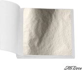 AliRose - Antiek Zilver Decoratief Papier - 100 vellen - Voor Creatieve Projecten - DIY - Nail Art - Sieraden