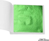 AliRose - Fris Groen Decoratief Papier - 100 vellen - Voor Creatieve Projecten - DIY - Nail Art - Sieraden