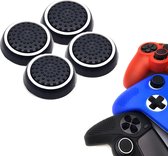Gadgetpoint | Gaming Thumbgrips | Performance Antislip Thumbsticks | Joystick Cap Thumb Grips | Accessoires geschikt voor Playstation PS4 PS5 & Xbox & Nintendo Pro Controller | Zwart met Wit
