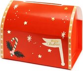 Brievenbus Kerstman - Santa mail - 13x22x14 centimeter - paper - papier - santa's mailbox