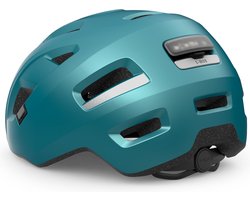 MET E-Mob Fietshelm Mannen & Vrouwen - Fietshelm E Bike Volwassenen - Maat L (58-61cm) - NTA8776 - Teal