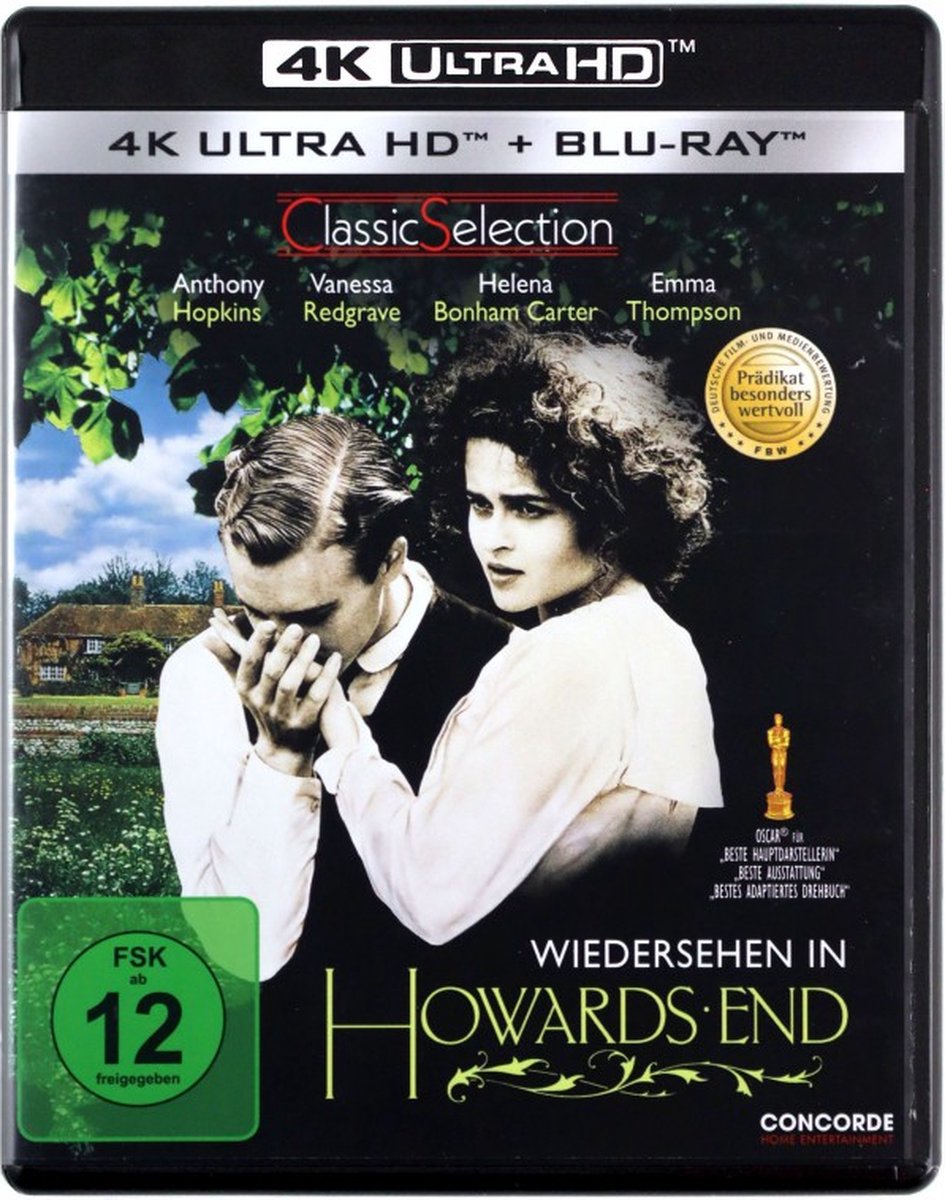 Howards End [Blu-Ray 4K]+[Blu-Ray]-