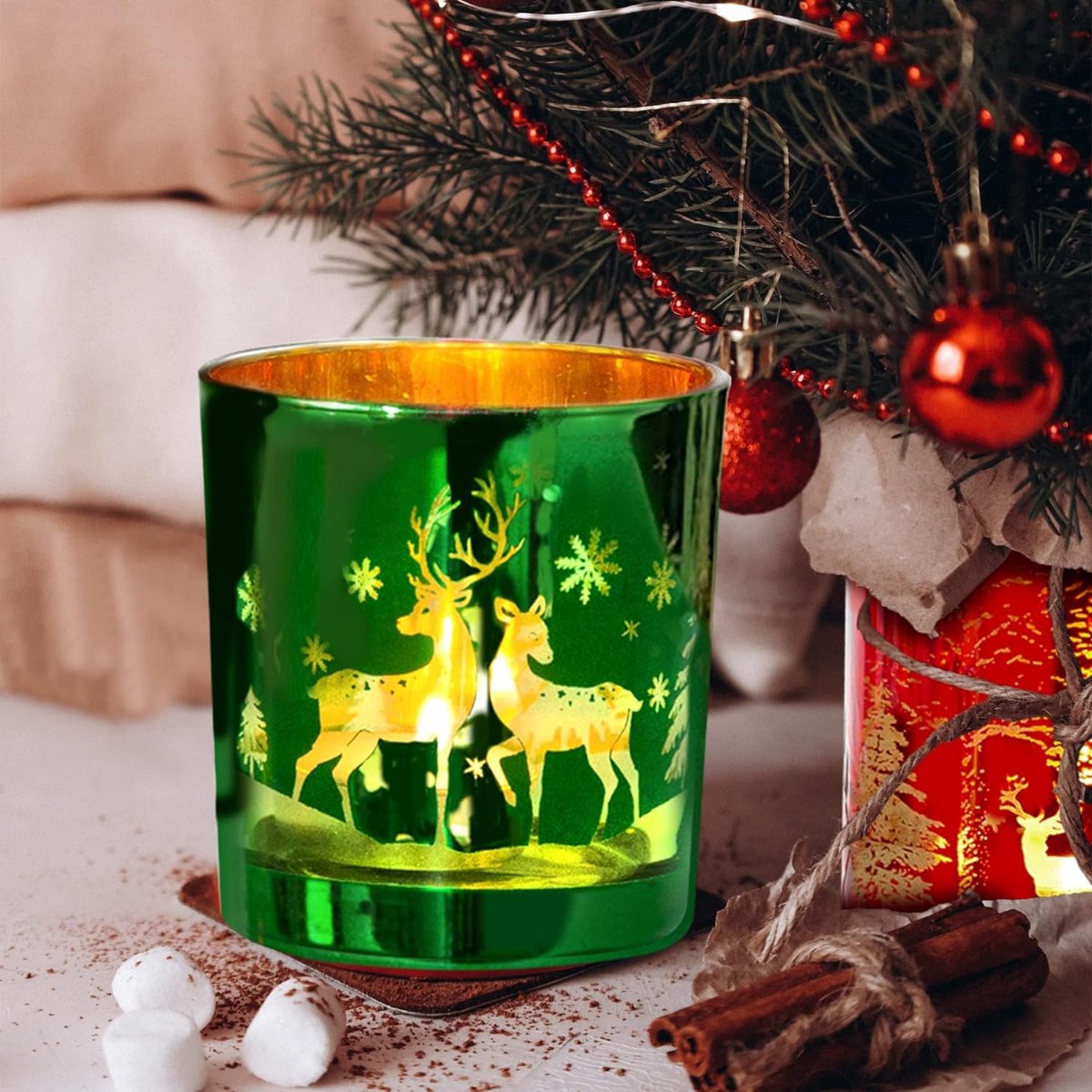 Kandelaren, theelichthouders en lantaarns voor kerst