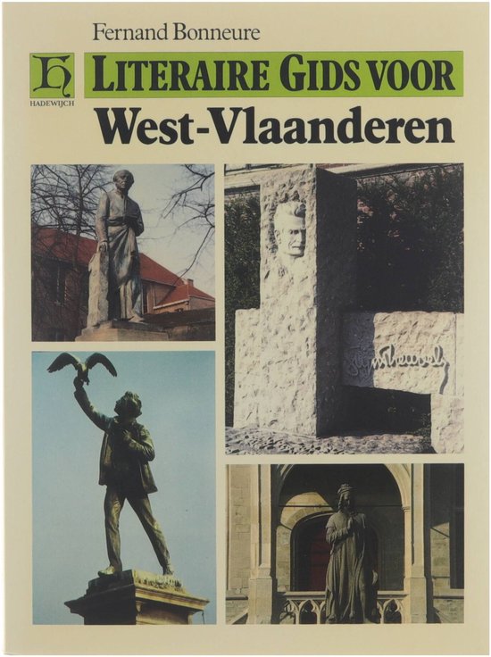 Literaire gids voor west-vlaanderen - cover