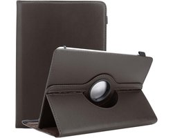Cadorabo Tablet Hoesje geschikt voor Kindle Oasis 2017 (9. Gen.) in BRUIN - 360 graden beschermhoes van imitatieleer met standfunctie en elastische band