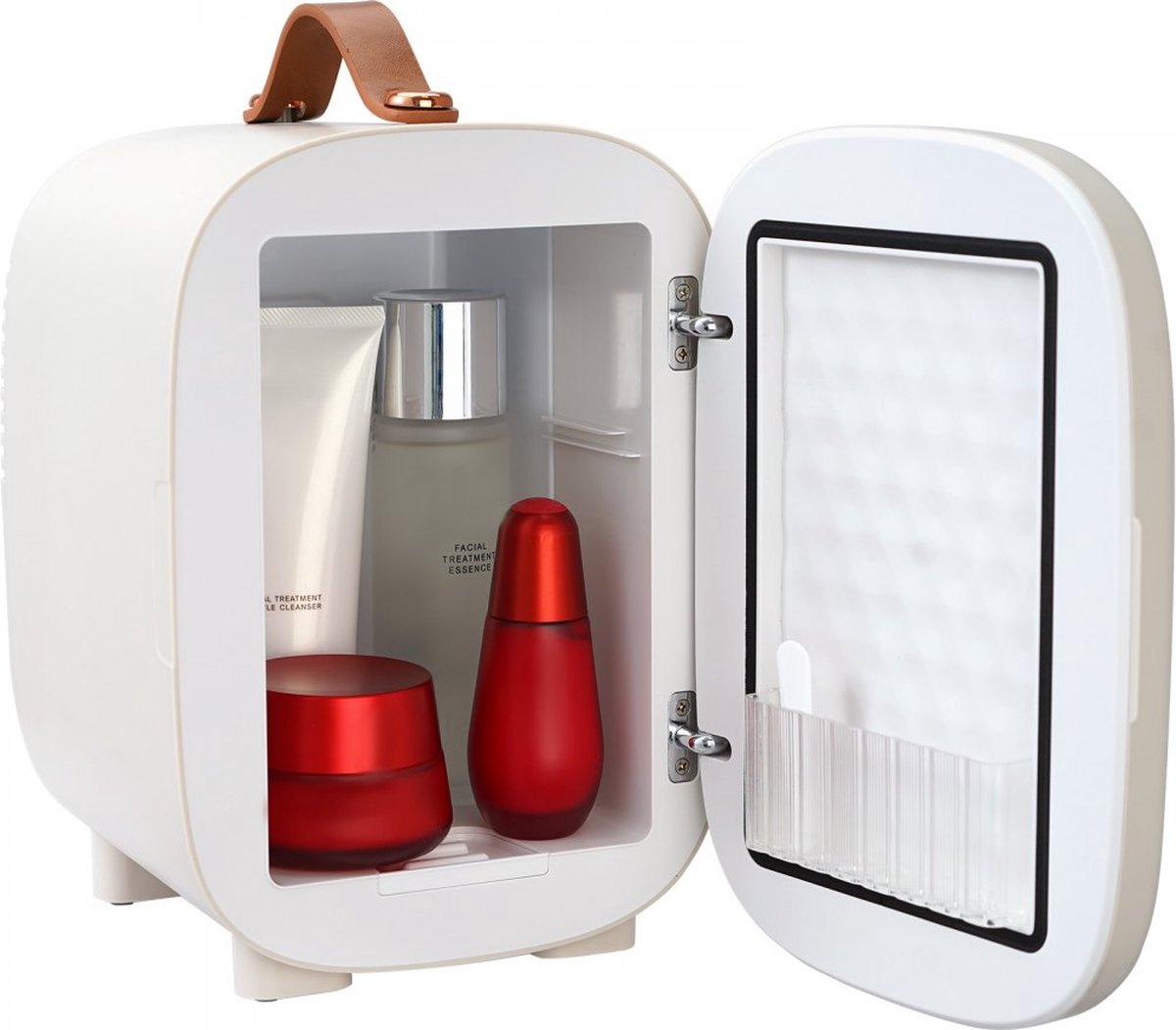 VEVOR Mini réfrigérateur, refroidisseur portable 10 litres, réfrigérateur  de soins de la peau noir, réfrigérateur compact