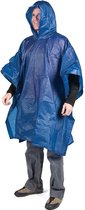 Hoogwaardige transparante Poncho / Regenjas | Waterdicht / Tegen Regen & Storm - 130 X 100 CM - Blauw