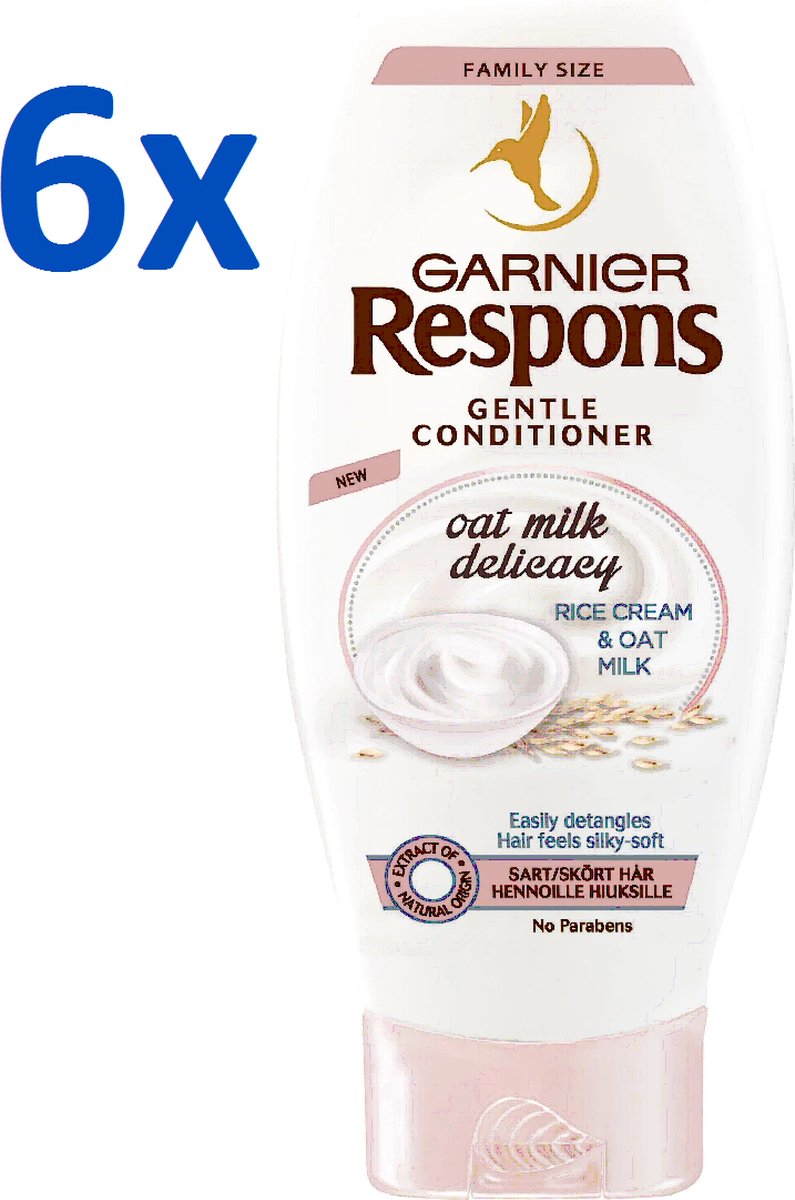Garnier Loving Blends Oat Milk Delicacy Conditioner Voordeelverpakking 6x400ml