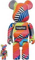 400% & 100% Bearbrick Set - Lollipop by Kapitza