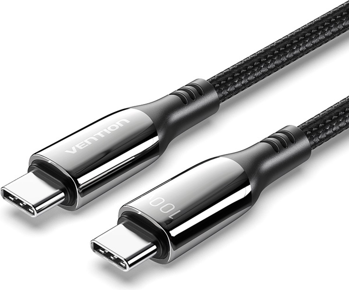 Vention CTKBH USB-kabel USB 2.0 2 m USB C Zwart