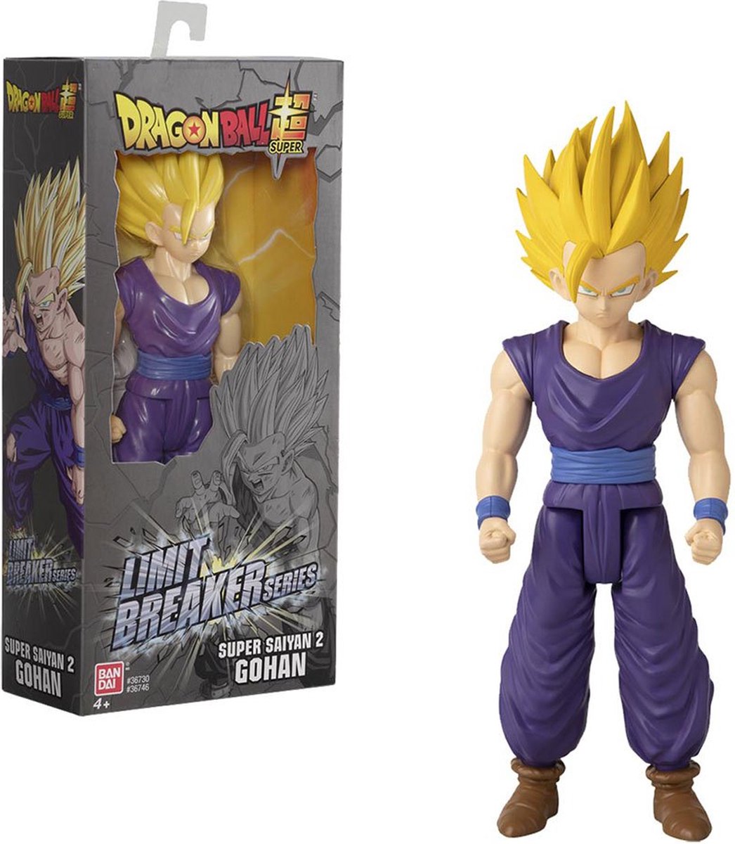 Bandai - Dragon Ball Super - Giant Limit Breaker figuur - Gohan - Officieel gelicenseerd - Grote Gohan actiefiguur - 36746