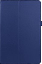 Shop4 - Samsung Galaxy Tab A7 10.4 (2020) - Couverture de livre Lychee Blauw