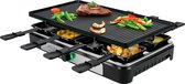 Adler AD 6616 - Gourmet - Raclette - Elektrische Grill - voor 8 personen