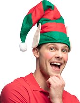 Boland - Kerstmuts Elf - Één maat - Volwassenen - Unisex - Kerst