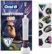 Oral-B 4210201434559 brosse à dents électrique Enfant Brosse à dents rotative Multicolore, Blanc